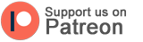 Support us on Patreon button